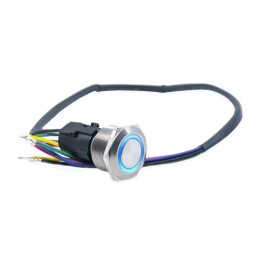 1 pcs : ULV8FPGSS341 - SWITCH PB DPDT 3A 125V