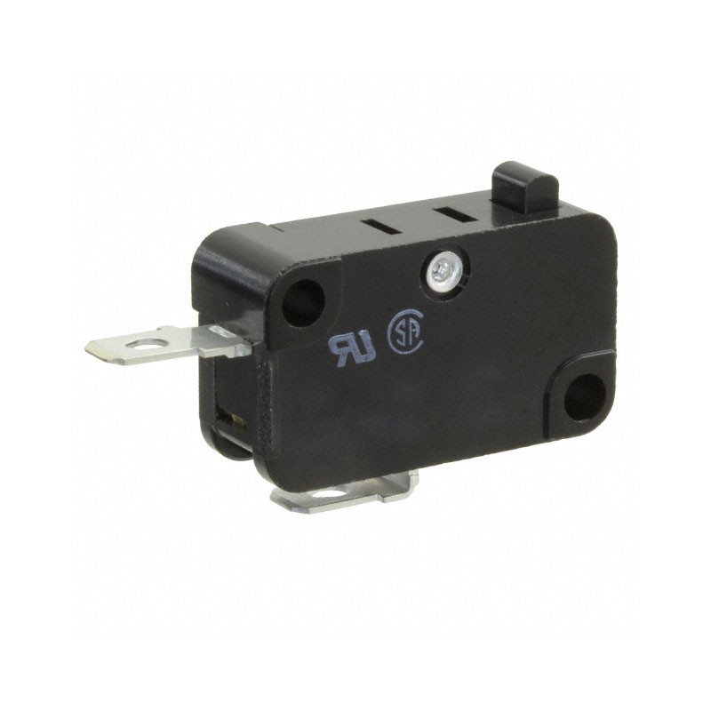 1 pcs : V-10-2A4 - SWITCH SNAP ACT SPST-NC 10A 250V