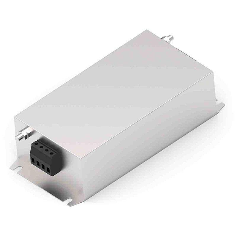 1 pcs - TE Connectivity, KEV 60A 520 V ac 50/60Hz, Chassis Mount EMI Filter, Terminal Block 3 Phase