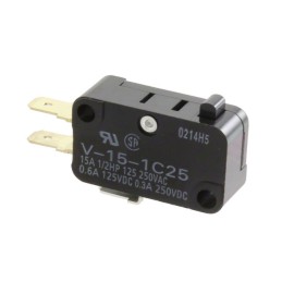 1 pcs : V-15-1C25 - SWITCH SNAP ACTION SPDT 15A 250V