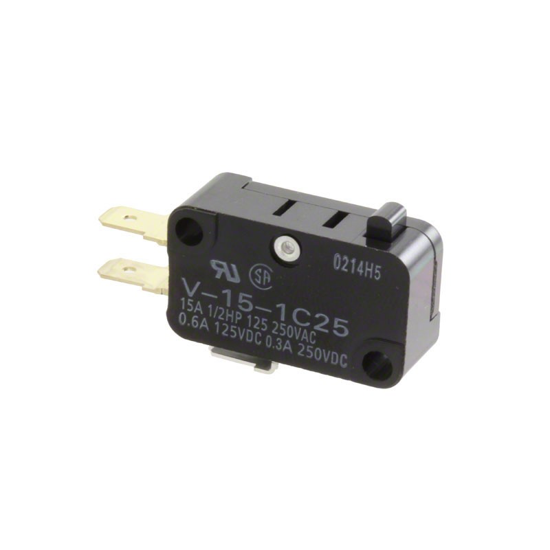 1 pcs : V-15-1C25 - SWITCH SNAP ACTION SPDT 15A 250V