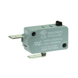 1 pcs : V15T16-CC200 - SWITCH SNAP ACT SPST-NC 16A 250V