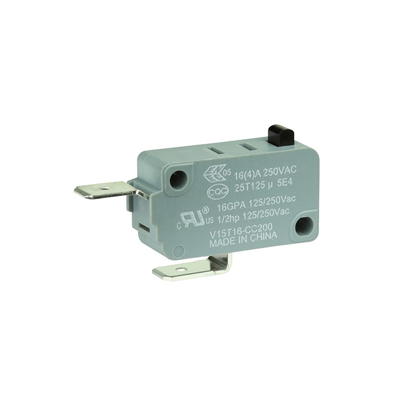 1 pcs : V15T16-CC200 - SWITCH SNAP ACT SPST-NC 16A 250V