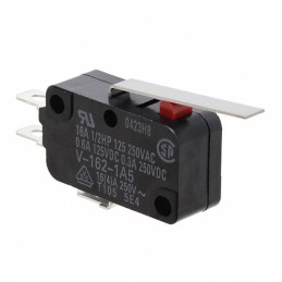 1 pcs : V-162-1A6 - SWITCH SNAP ACT SPST-NC 21A 250V