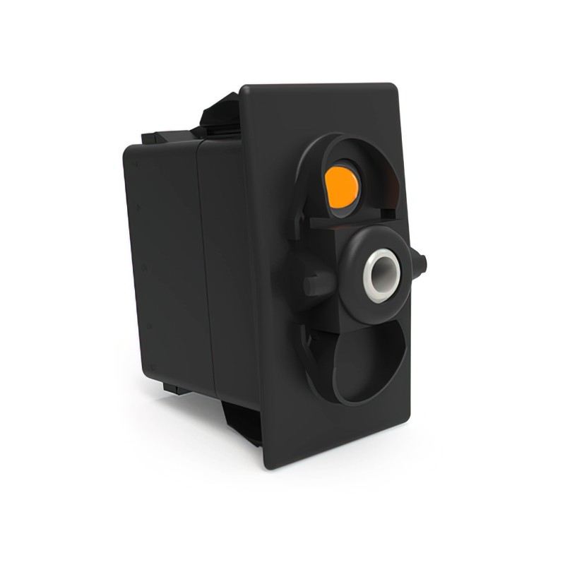 1 pcs : V2D2AN0B-00000-000 - SWITCH ROCKER SPST-NO 20A 12V