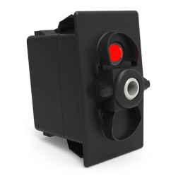 1 pcs : V4D2AT0B-00000-000 - SWITCH ROCKER SPDT 20A 12V