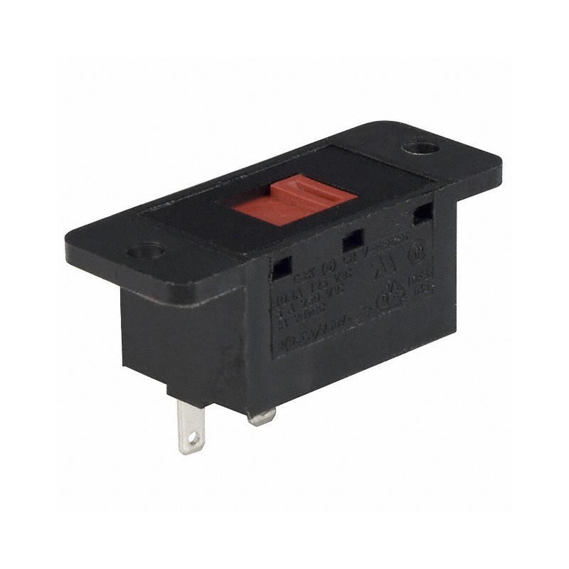 1 pcs : V70113SS05Q - SWITCH SLIDE SPST 10A 125V