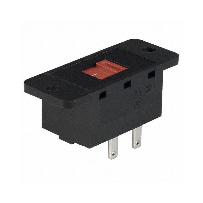 1 pcs : V70114SS05Q - SWITCH SLIDE SPST 10A 125V