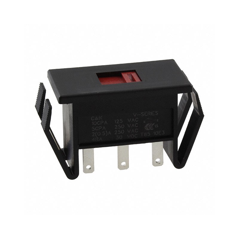 1 pcs : V70213S205Q - SWITCH SLIDE SPDT 10A 125V