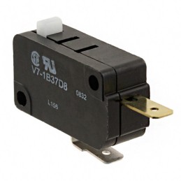 1 pcs : V7-1B37D8 - SWITCH SNAP ACT SPST-NC 11A 125V