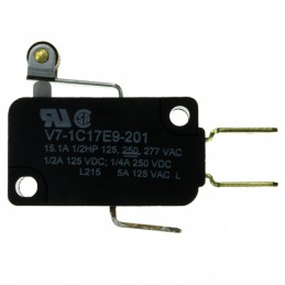 1 pcs : V7-1C17E9-201 - SWITCH SNAP ACTION SPDT 15A 125V