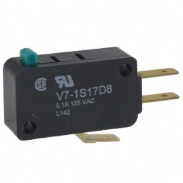 1 pcs : V7-1S17D8 - SWITCH SNAP ACT SPDT 0.1A 125V
