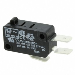 1 pcs : V7-1V10E9-000-1 - SWITCH SNAP ACTION SPDT 21A 125V
