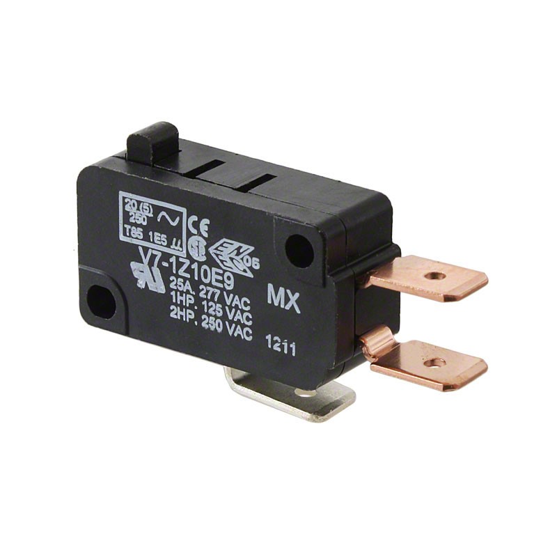 1 pcs : V7-1Z10E9 - SWITCH SNAP ACTION SPDT 25A 277V