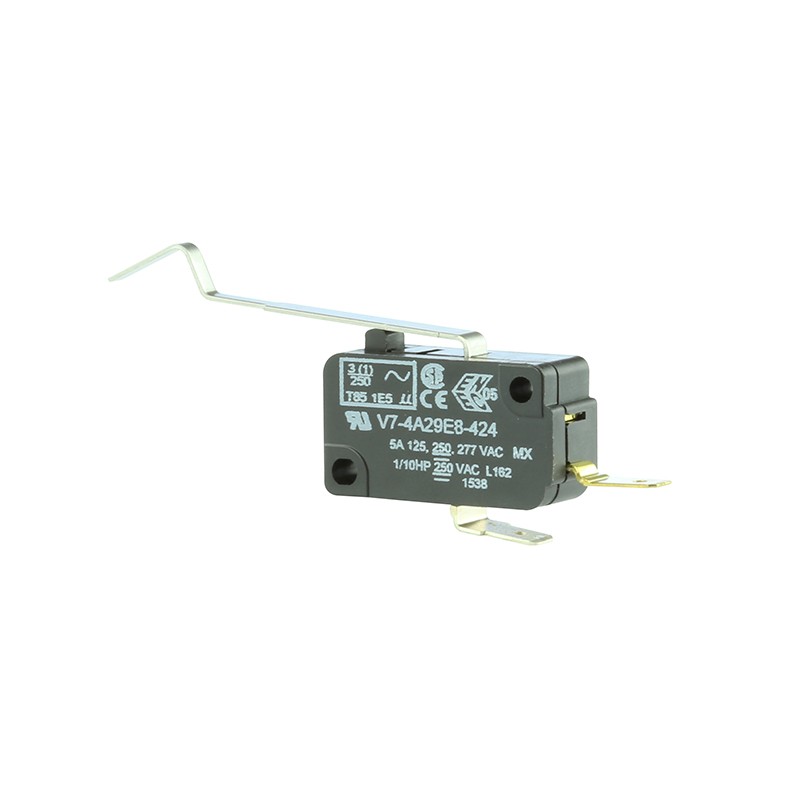 1 pcs : V7-4A29E8-424 - SWITCH SNAP ACT SPST-NO 5A 125V