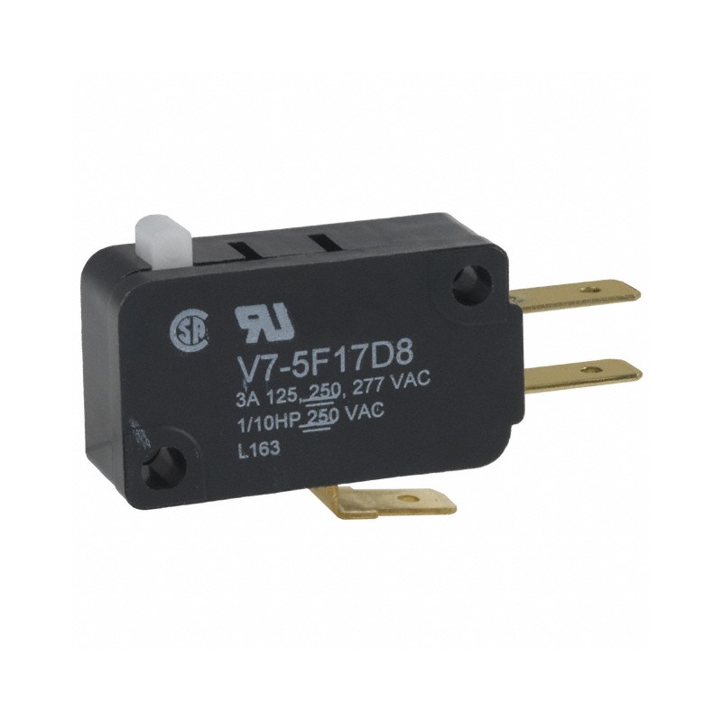 1 pcs : V7-5F17D8 - SWITCH SNAP ACTION SPDT 3A 125V
