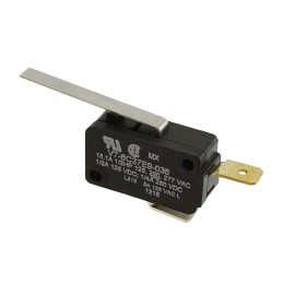 1 pcs : V7-6C37E9-036 - SWITCH SNAP ACT SPST-NC 15A 125V