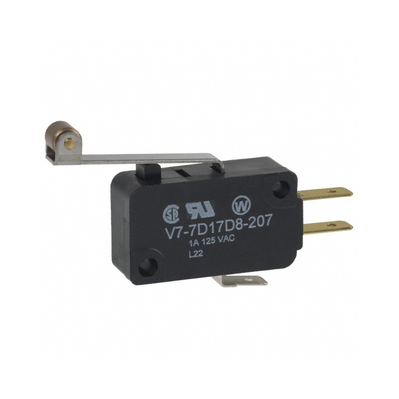 1 pcs : V7-7D17D8-207 - SWITCH SNAP ACTION SPDT 1A 125V