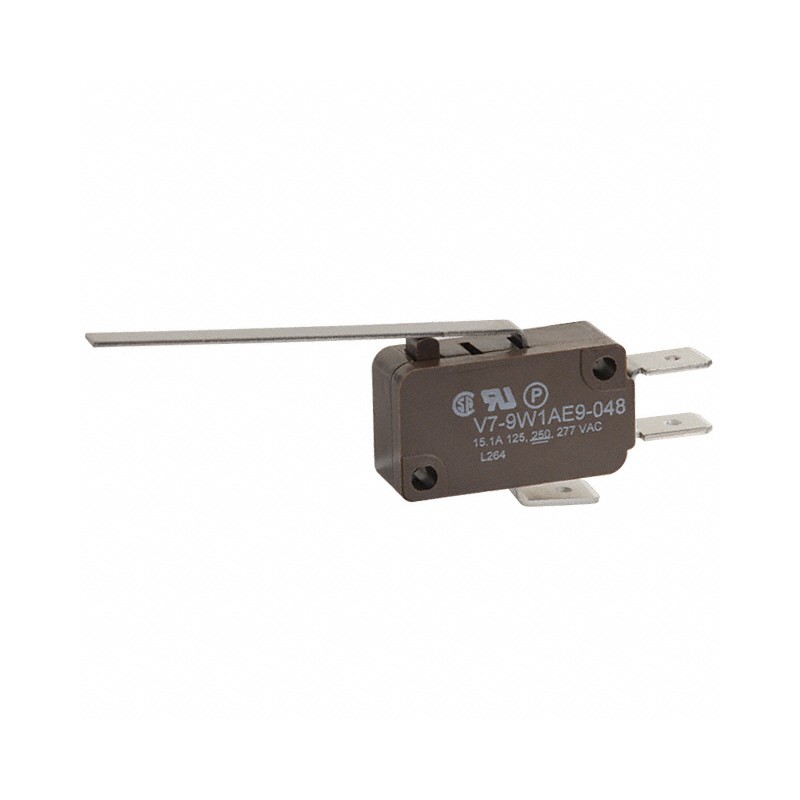 1 pcs : V7-9W1AE9-048 - SWITCH SNAP ACTION SPDT 15A 125V