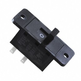 1 pcs : V80102SS05Q - SWITCH SLIDE DPST 10A 125V