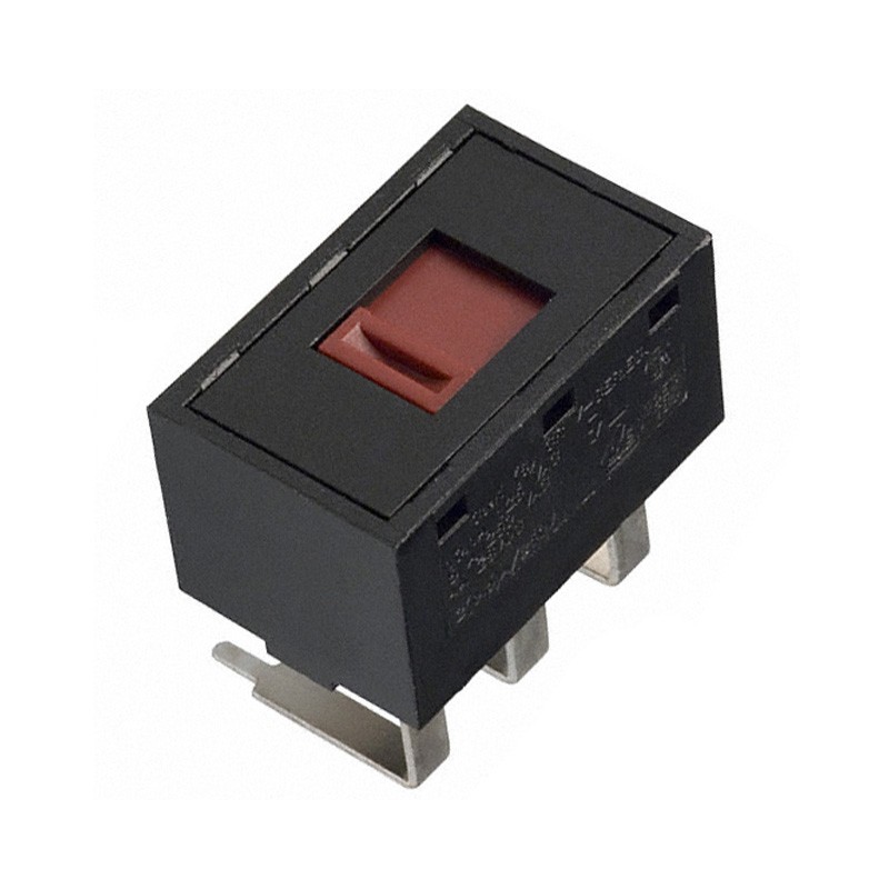 1 pcs : V80213MA08Q - SWITCH SLIDE DPDT 10A 125V