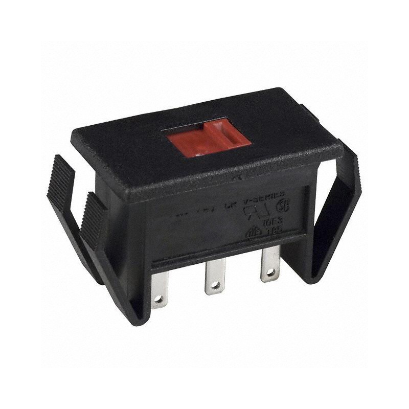 1 pcs : V80213S205Q - SWITCH SLIDE DPDT 10A 125V