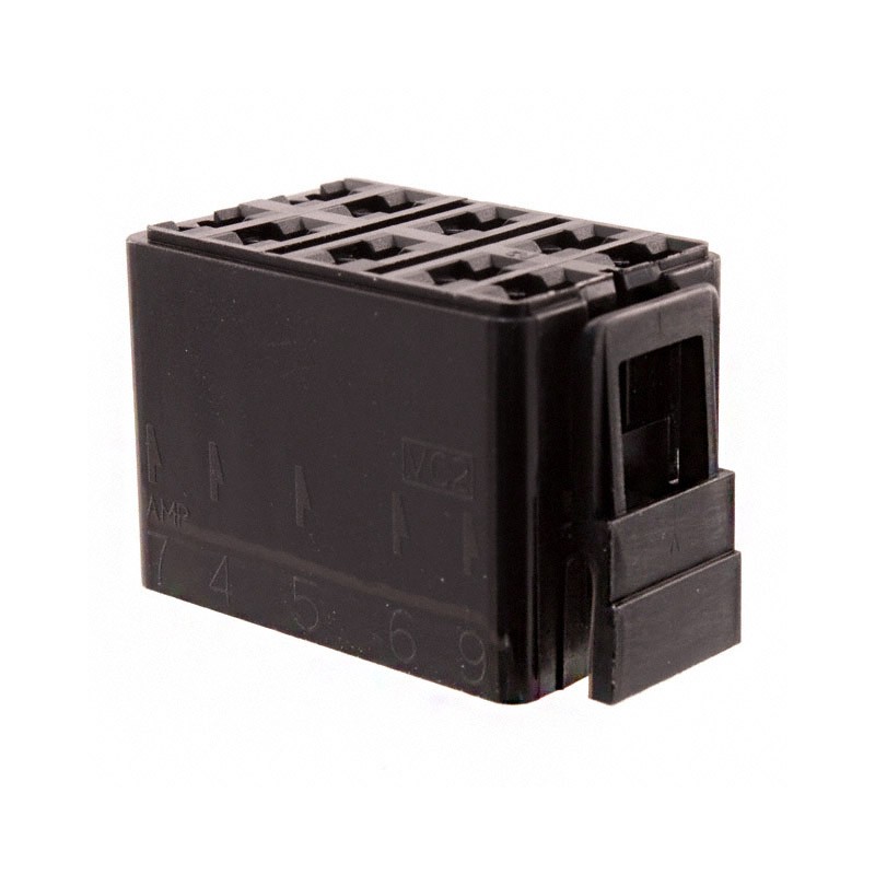 1 pcs : VC2-01 - CONNECTOR HOUSING BLACK