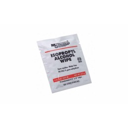 1 pcs - MG Chemicals Wet Isopropanol Wipes, Box of 500