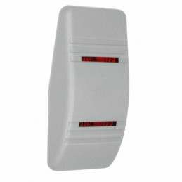 1 pcs : VVANY00-000 - ACTUATOR WHITE 2 RED LENS