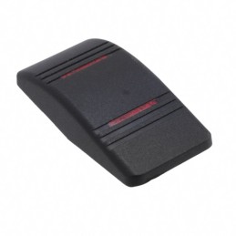 1 pcs : VVCNC00-000 - CAP ROCKER RECT BLK/RED LENS