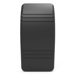 1 pcs : VVCZC00-000 - CAP ROCKER RECTANGULAR BLACK
