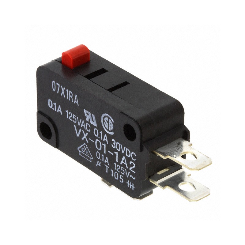 1 pcs : VX-01-1A2 - SWITCH SNAP ACT SPDT 0.1A 125V