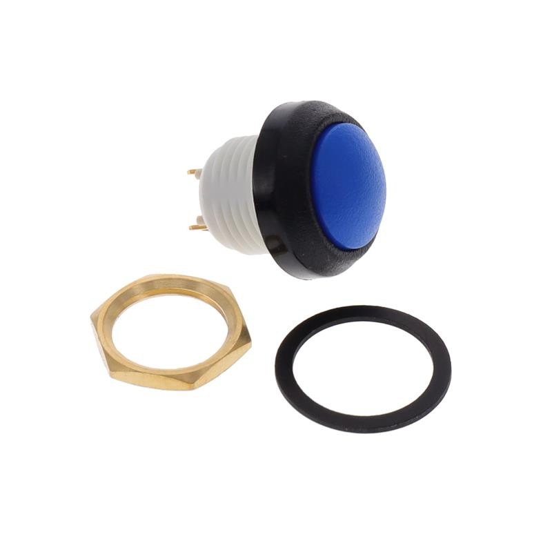 1 pcs : W48-1-RB-N-BL-B - SWITCH PUSHBUTTON 10MA 12V