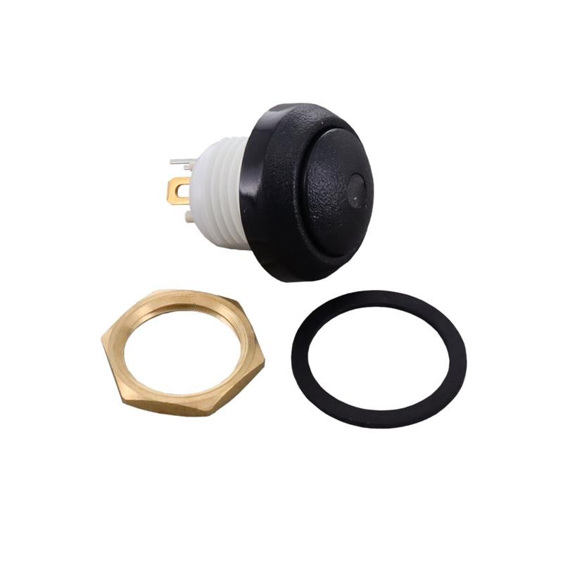 1 pcs : W48-E-RB-R-BK-B - SWITCH PUSHBUTTON 10MA 12V