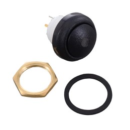 1 pcs : W48-G-RB-G-BK-B - SWITCH PUSHBUTTON 10MA 12V
