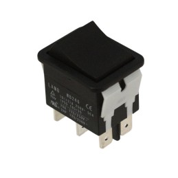 1 pcs : WB246D1100 - SWITCH ROCKER DPDT 20A 125V