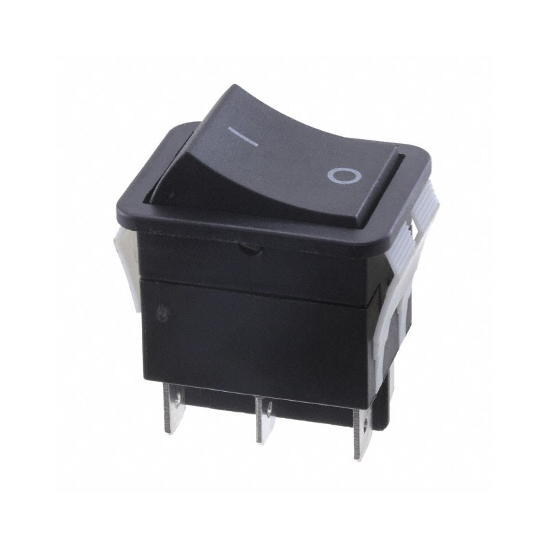 1 pcs : WB24GE1121 - SWITCH ROCKER DPDT 16A 125V