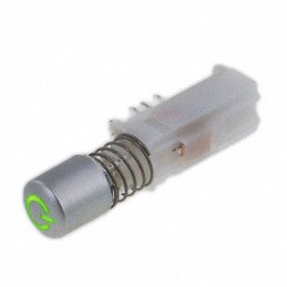 1 pcs : WBL2UEEGQR05SILPWR - SWITCH PUSHBUTTON DPDT 300MA 30V