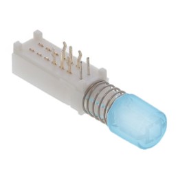1 pcs : WBL2UOABQR05CLR - SWITCH PUSHBUTTON DPDT 300MA 30V