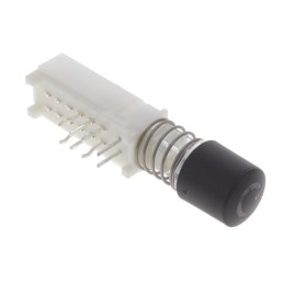1 pcs : WBL2UOAGYQR05BLKPWR - SWITCH PUSH DPDT 30V