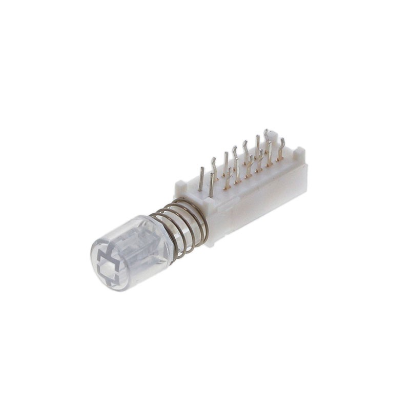 1 pcs : WBL4UEEBQR05CLR - SWITCH PUSHBUTTON 4PDT 300MA 30V