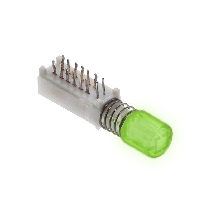 1 pcs : WBL4UEEGBQR05CLR - SWITCH PUSH 4PDT 300MA 30V