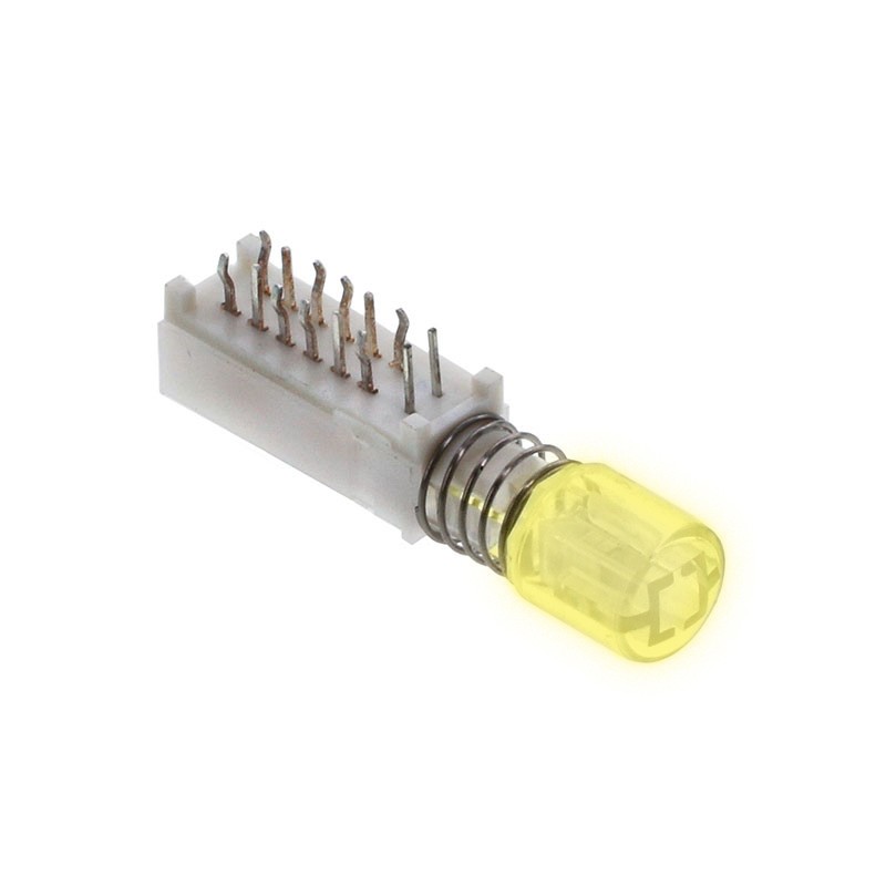 1 pcs : WBL4UEEYQR05CLR - SWITCH PUSHBUTTON 4PDT 300MA 30V