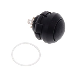 1 pcs : WG48-1-RB-N-BK-F - SWITCH PUSHBUTTON 1A 250V