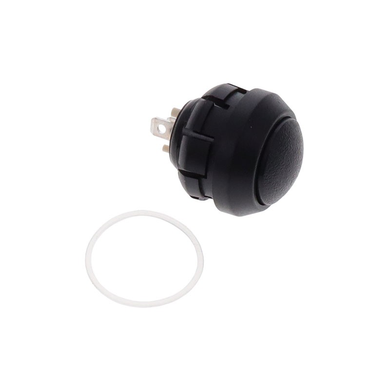 1 pcs : WG48-1-RB-N-BK-F - SWITCH PUSHBUTTON 1A 250V