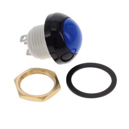 1 pcs : WG48-1-RM-N-BL-B - SWITCH PUSHBUTTON 1A 250V
