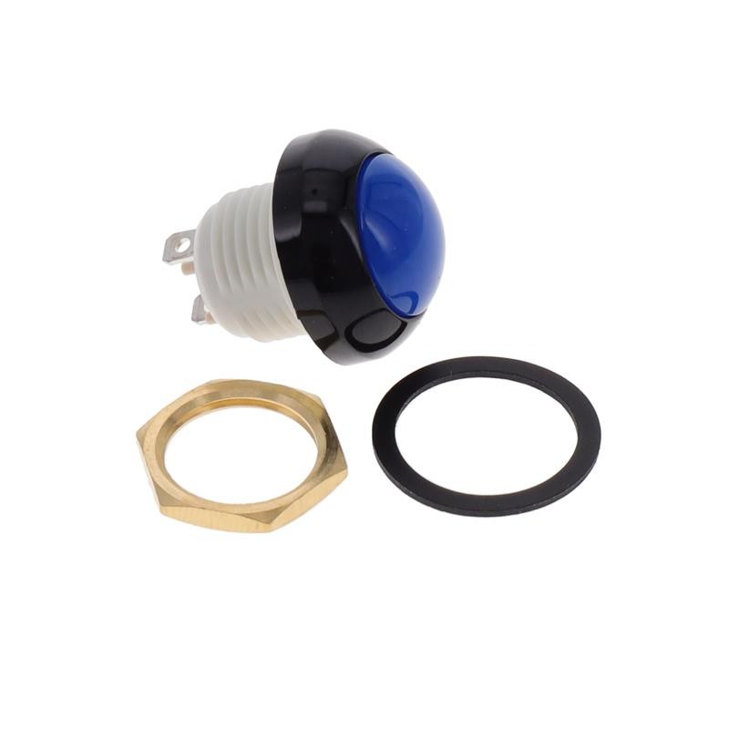 1 pcs : WG48-1-RM-N-BL-B - SWITCH PUSHBUTTON 1A 250V