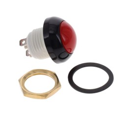 1 pcs : WG48-1-RM-N-RD-B - SWITCH PUSHBUTTON 1A 250V