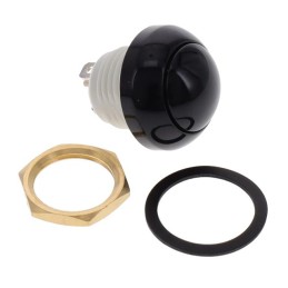 1 pcs : WG48-2-RM-N-BK-B - SWITCH PUSHBUTTON 1A 250V