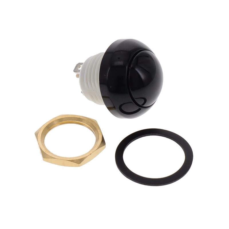 1 pcs : WG48-2-RM-N-BK-B - SWITCH PUSHBUTTON 1A 250V